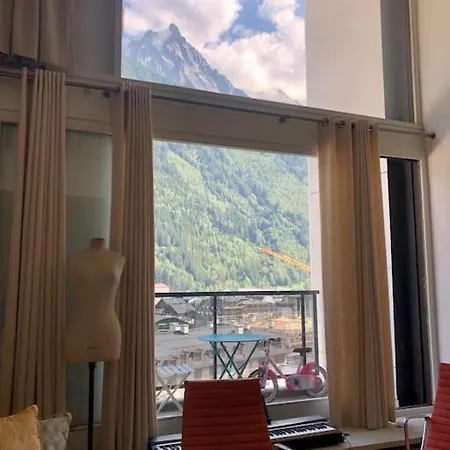 Design Loft In Chamonix Center Apartment Exterior photo